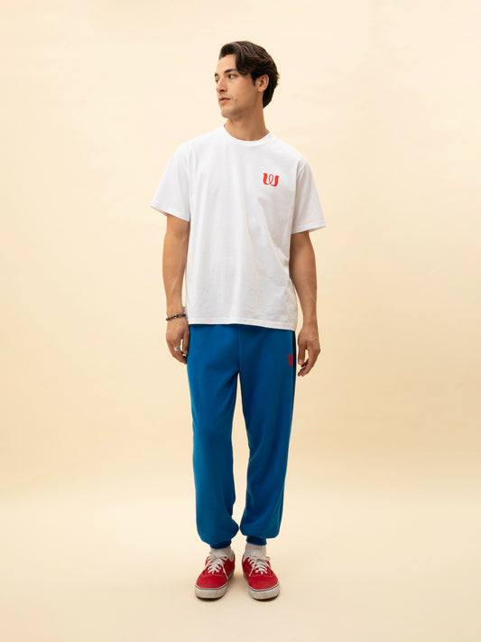 UNISEX TRACK PANTS BLUE