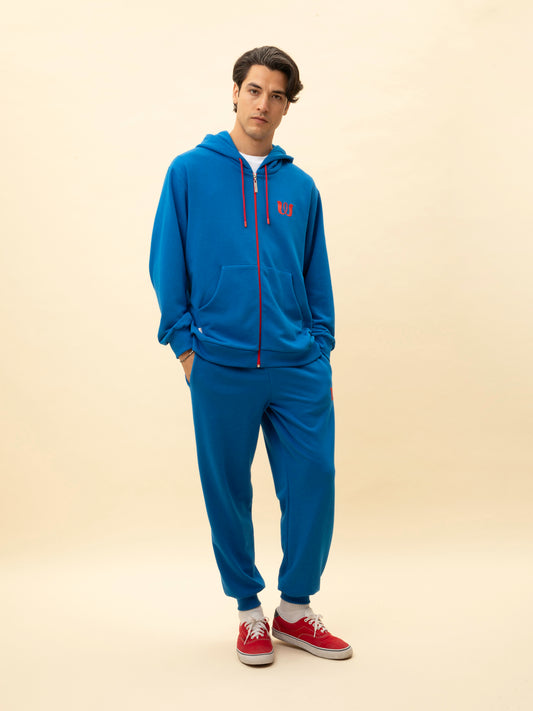 UNISEX TRACK PANTS BLUE