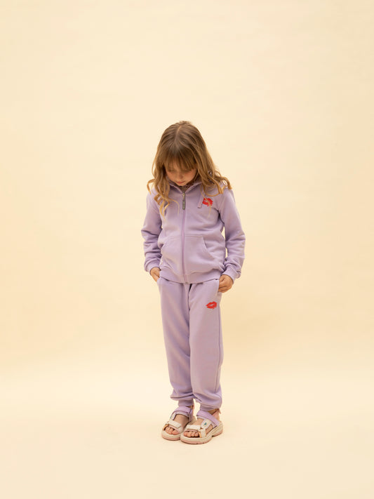 TRACK PANTS LILAC