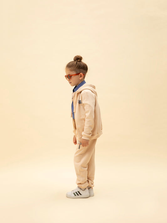 TRACK PANTS VANILLA