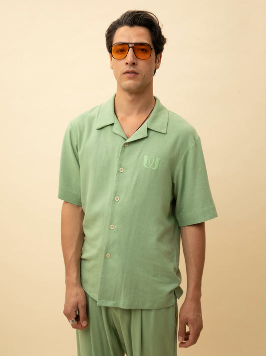 SHORT-SLEEVE SHIRT MINT