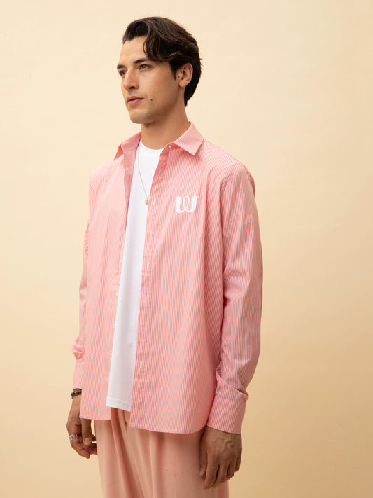 LONG-SLEEVE STRIPED SHIRT