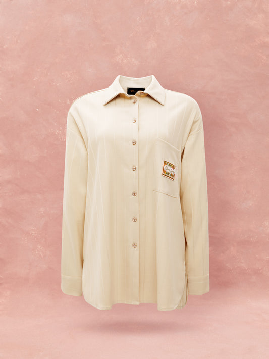 OVERSIZED SHIRT - IVORY