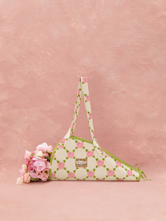 FLOWERS TOTE BAG - ROSES
